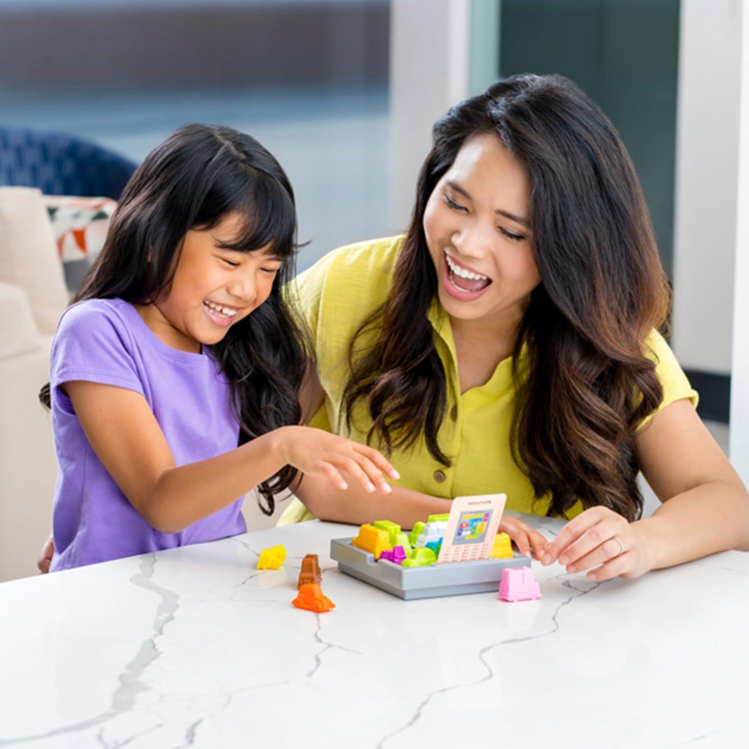 ThinkFun Rush Hour Junior – Classic Traffic Jam Logic Game – New Look for 2024 – STEM Toy for Kids – Engaging Puzzles for Ages 5 and Up – Junior Edition – MESH Accredited(New Packaging)