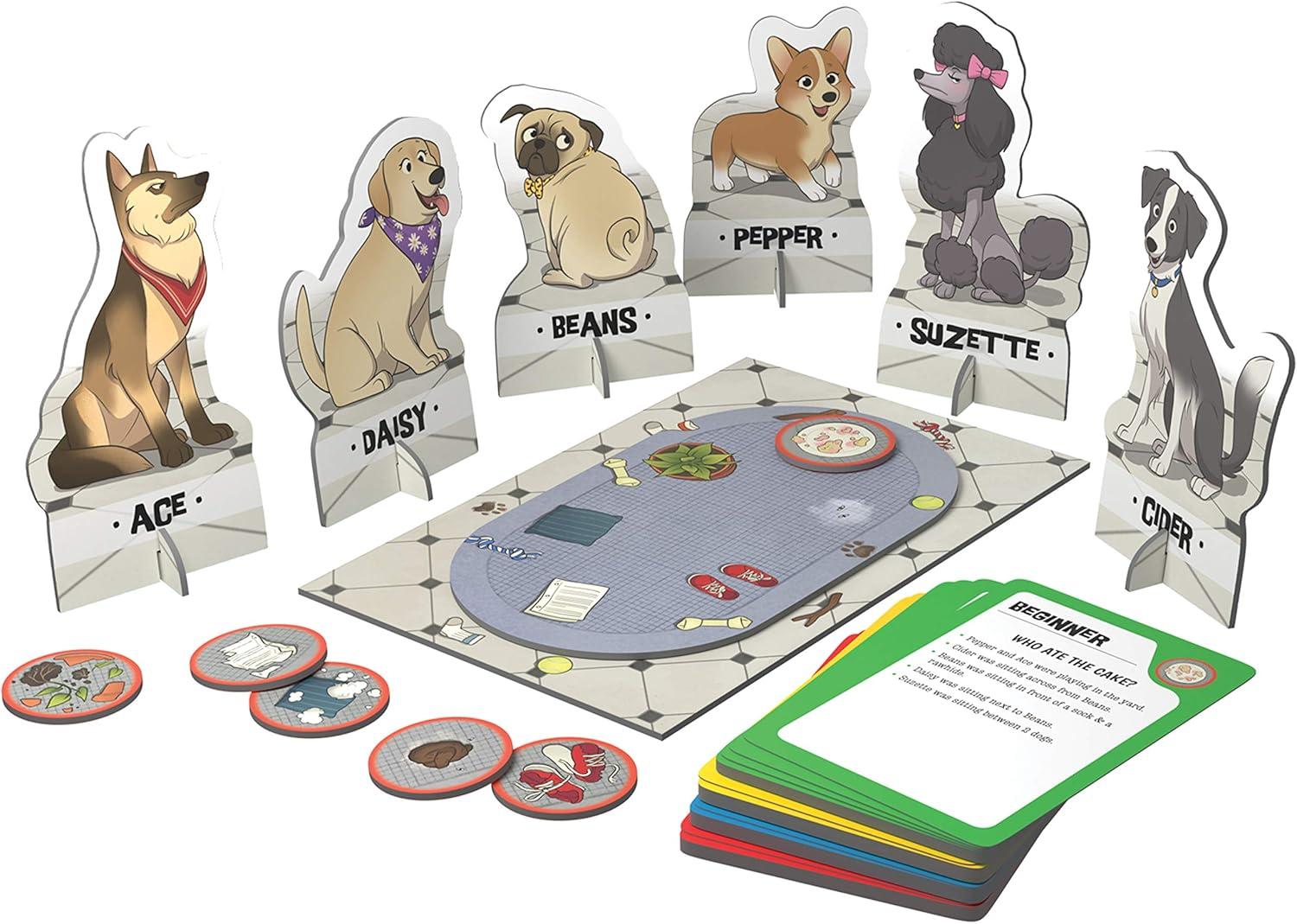 ThinkFun Dog Crimes Logic Game – Engaging Brainteaser for Kids and Adults | Fun Detective Theme | Memory and Reasoning Skill Builder | Unique Artwork | Suitable for Ages 8 and Up