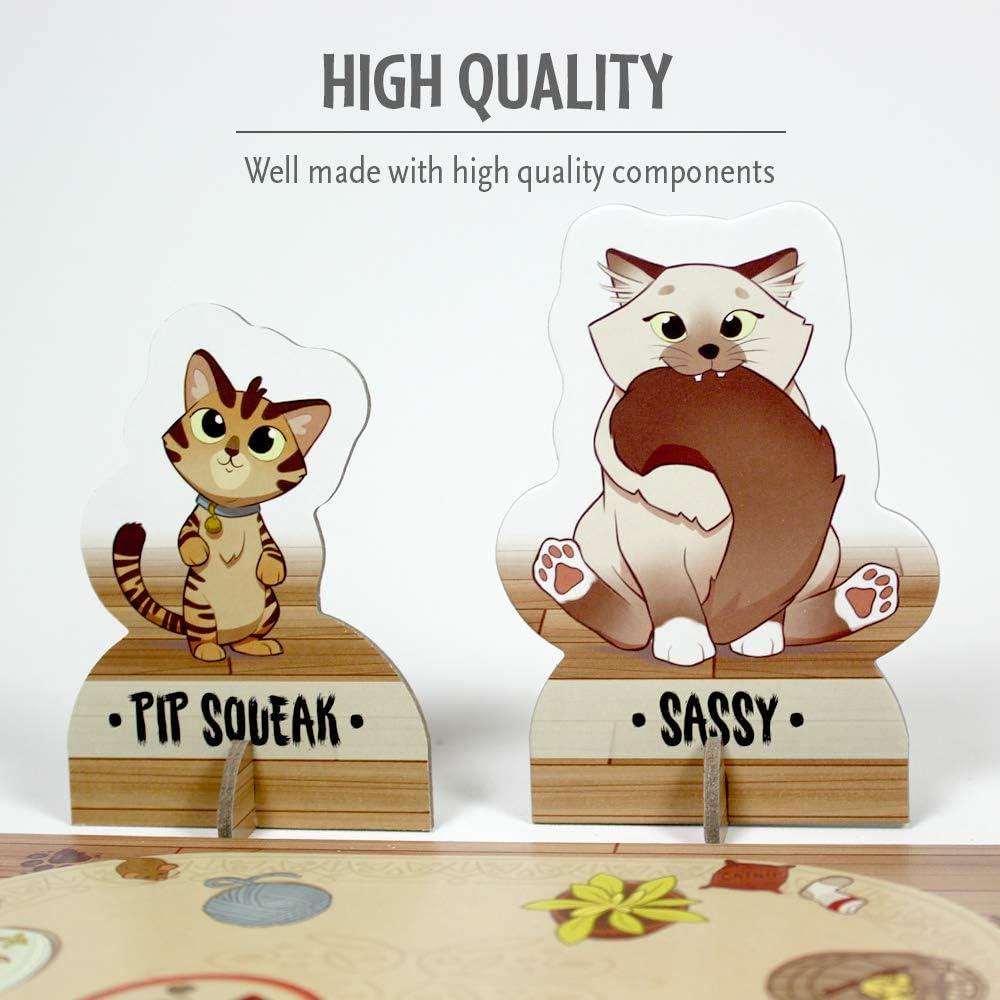 Think Fun Cat Crimes Brain Game and Brainteaser for Boys and Girls Age 8 and Up – A Smart Game with a Fun Theme and Hilarious Artwork, (1550)