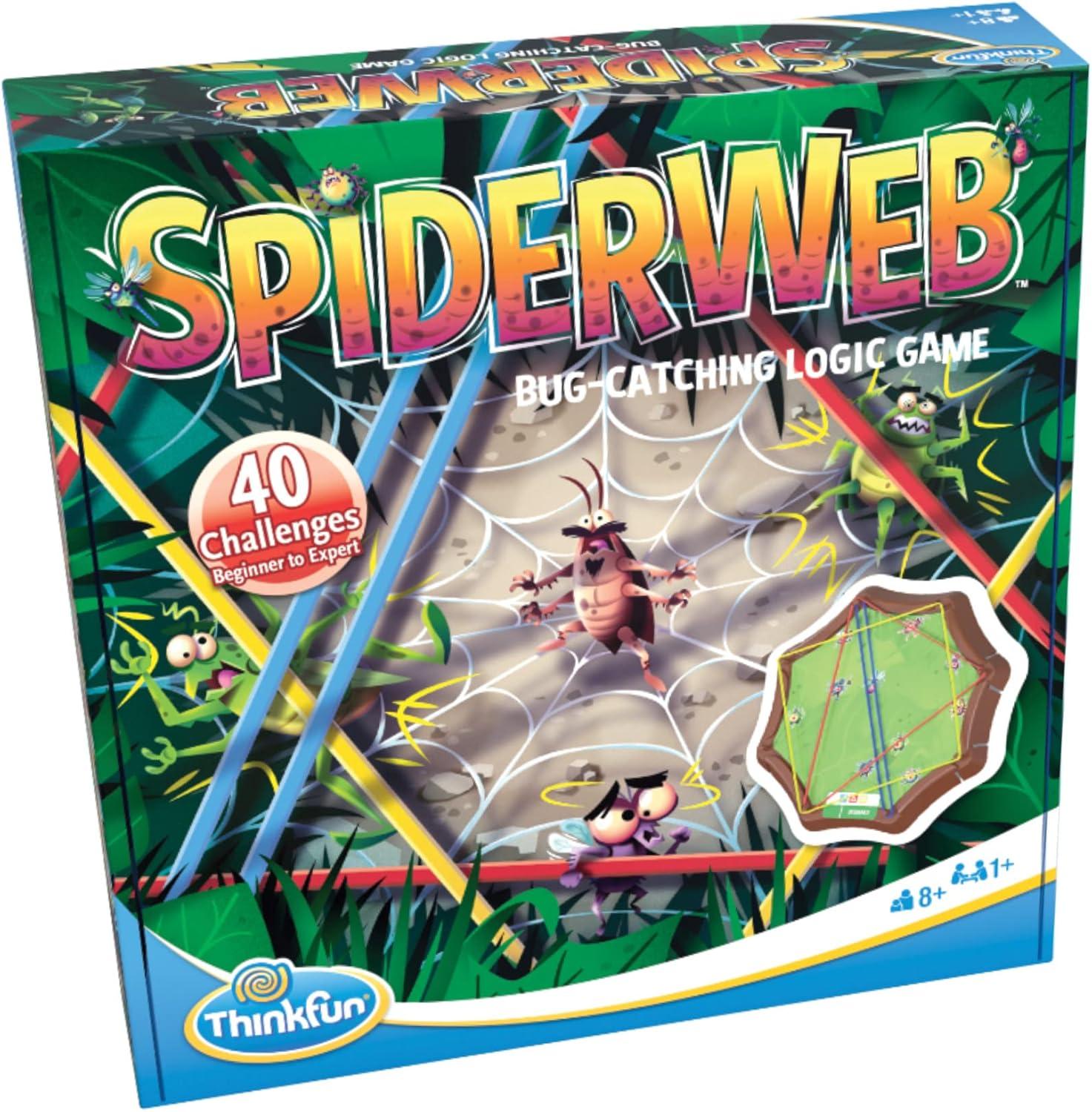 Think Fun Spiderweb: A Bug-Catching Logic Game for Ages 8+
