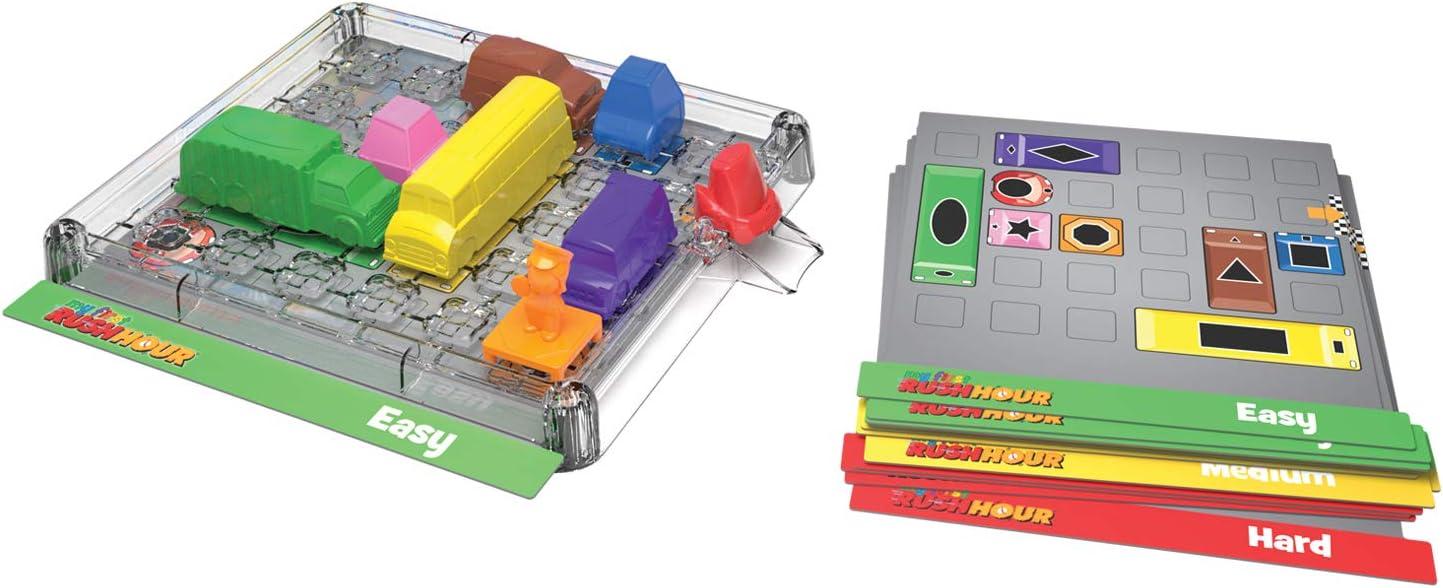ThinkFun My First Rush Hour – Engaging Brain Game for Kids | Stimulating STEM Toy | Enhances Logic, Matching, Colors, and Shapes Skills | Best Gift for Toddlers