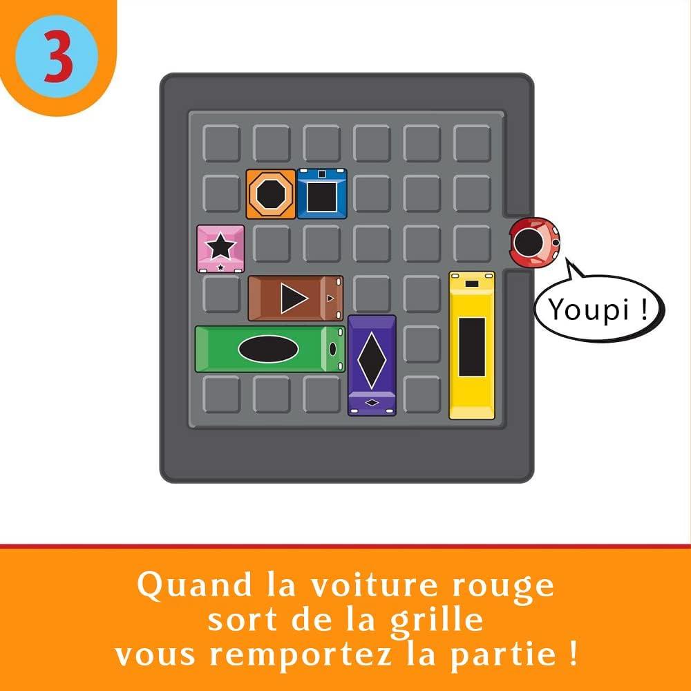 ThinkFun My First Rush Hour – Engaging Brain Game for Kids | Stimulating STEM Toy | Enhances Logic, Matching, Colors, and Shapes Skills | Best Gift for Toddlers