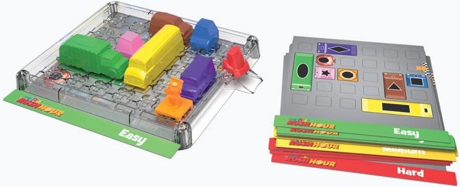 ThinkFun My First Rush Hour – Engaging Brain Game for Kids | Stimulating STEM Toy | Enhances Logic, Matching, Colors, and Shapes Skills | Best Gift for Toddlers