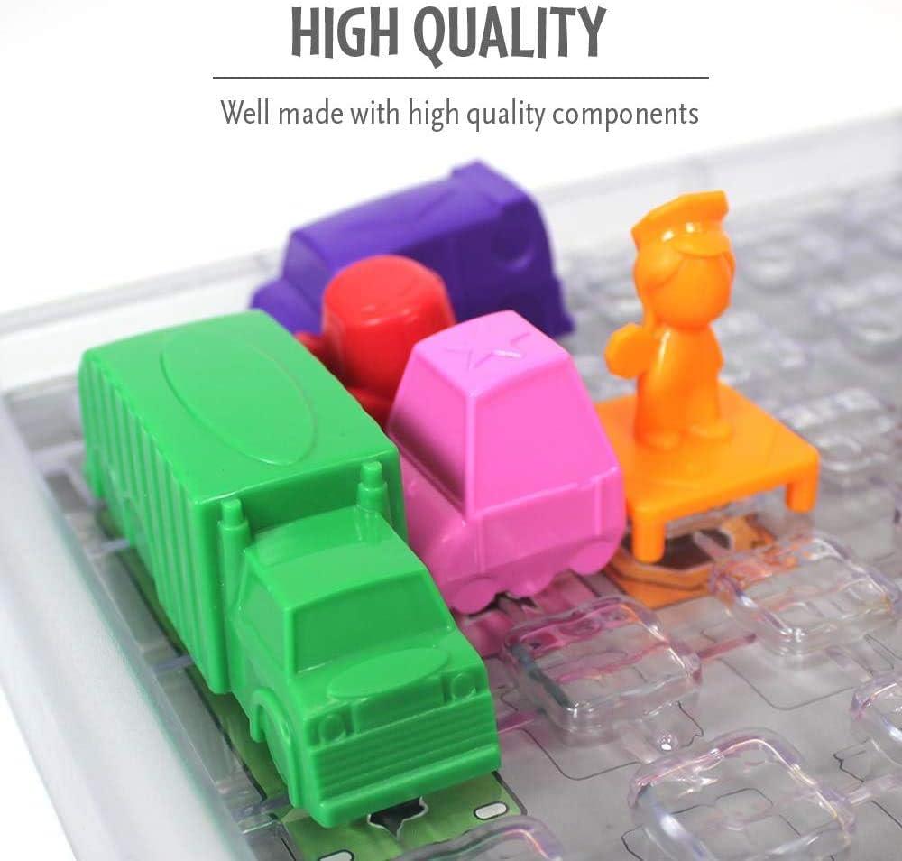 ThinkFun My First Rush Hour – Engaging Brain Game for Kids | Stimulating STEM Toy | Enhances Logic, Matching, Colors, and Shapes Skills | Best Gift for Toddlers