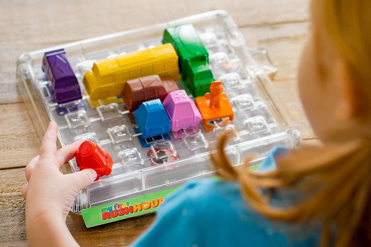 ThinkFun My First Rush Hour – Engaging Brain Game for Kids | Stimulating STEM Toy | Enhances Logic, Matching, Colors, and Shapes Skills | Best Gift for Toddlers