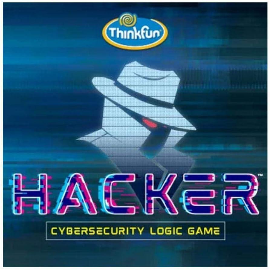 Think Fun Hacker Cybersecurity Coding Game and STEM Toy for Boys and Girls Age 10 and Up, Multicolor(Game and STEM Toy)