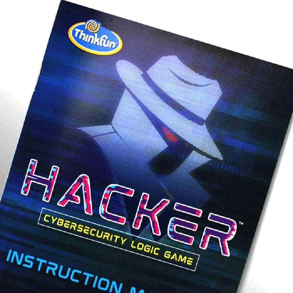 Think Fun Hacker Cybersecurity Coding Game and STEM Toy for Boys and Girls Age 10 and Up, Multicolor(Game and STEM Toy)