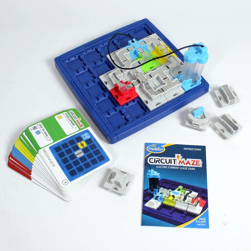 ThinkFun Circuit Maze Game – Brain-Boosting STEM Toy | Teaches Circuitry Through Engaging Gameplay | Toy of The Year Finalist | Ideal for Boys and Girls Age 8 and Up
