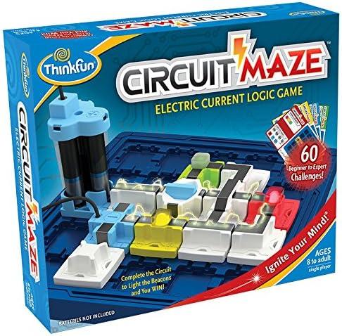 ThinkFun Circuit Maze Game – Brain-Boosting STEM Toy | Teaches Circuitry Through Engaging Gameplay | Toy of The Year Finalist | Ideal for Boys and Girls Age 8 and Up