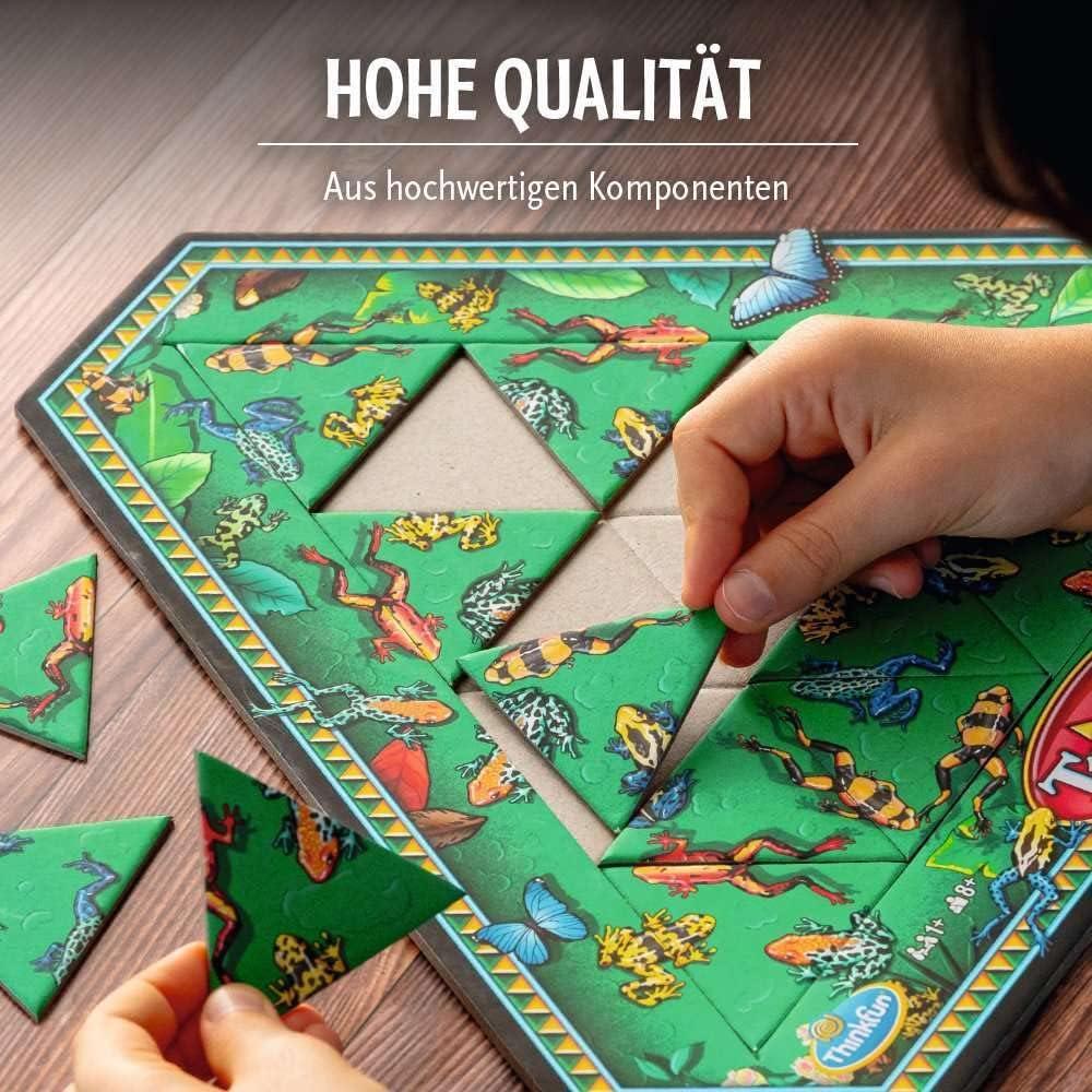 Think Fun Triazzle – Picture-Matching Brainteaser Puzzle | Engages Strategic Thinking & Memory | Perfect for Kids Ages 8 and Up | Award-Winning Game