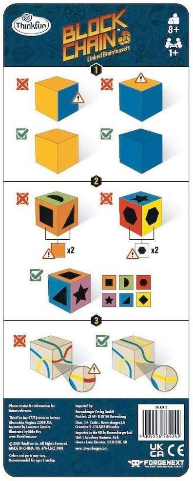 ThinkFun Blockchain (Pirates) STEM Toy and Logic Game for Boys and Girls Age 8 and Up – The Addictive Brainteaser Puzzle