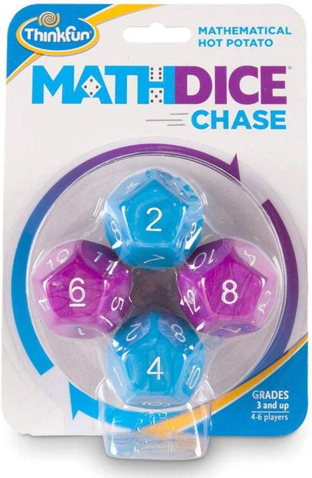 ThinkFun Math Dice Chase – The Fun Game of Mathematical Hot Potato, Invented by a Math Teacher