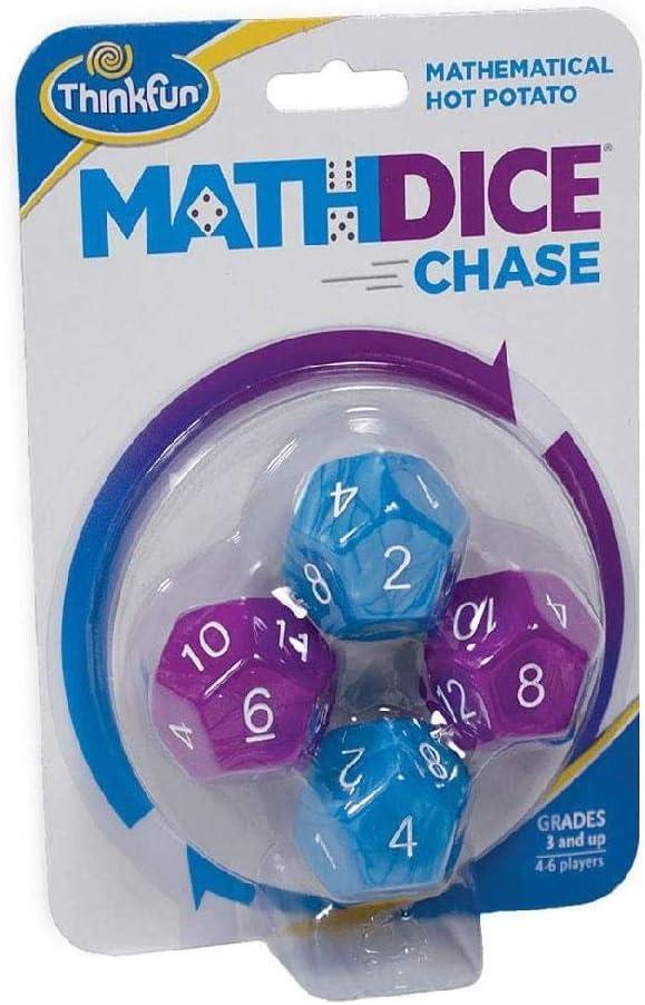 ThinkFun Math Dice Chase – The Fun Game of Mathematical Hot Potato, Invented by a Math Teacher