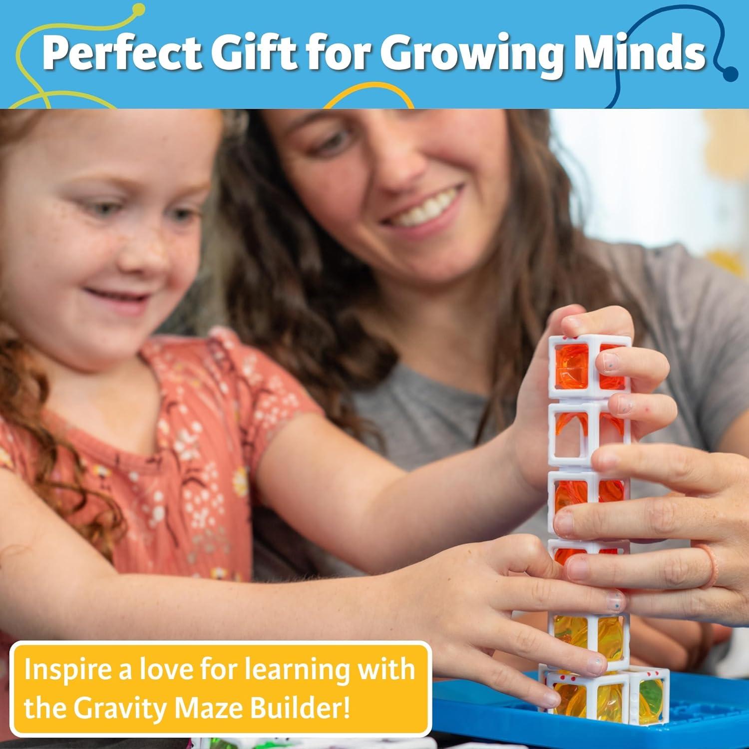 ThinkFun Gravity Maze Builder for Kids 5 & Up – Logic Marble RunBrain Game – Hands-On Maze Design – Durable Child-Safe Materials – Develop Spatial Reasoning & Critical Thinking – MESH Accredited