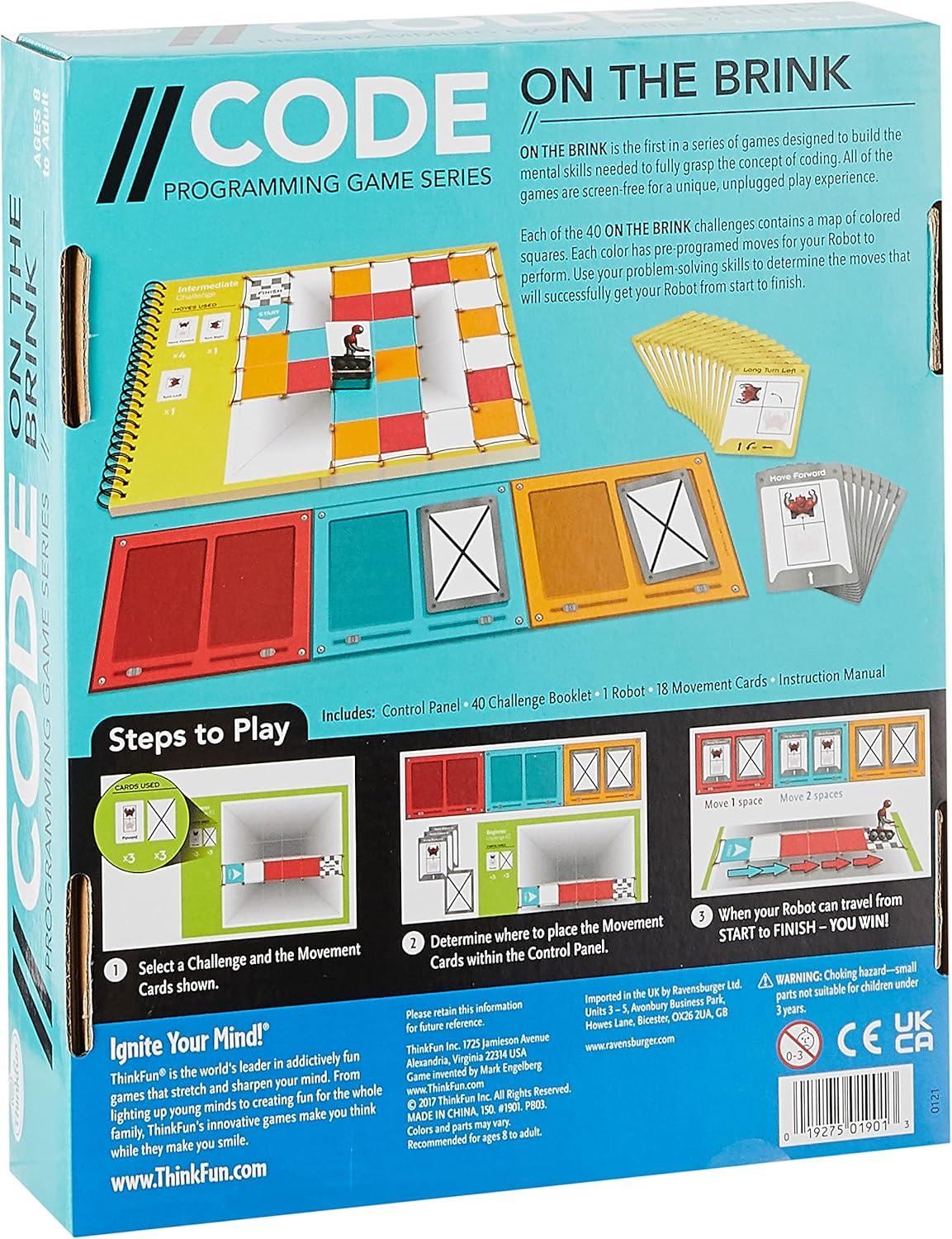 ThinkFun Code On The Brink, Blue