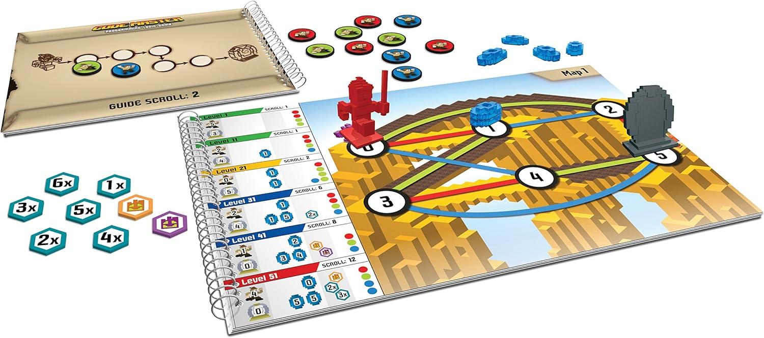 ThinkFun Code Master Programming Logic Game and STEM Toy – Teaches Programming Skills Through Fun Gameplay