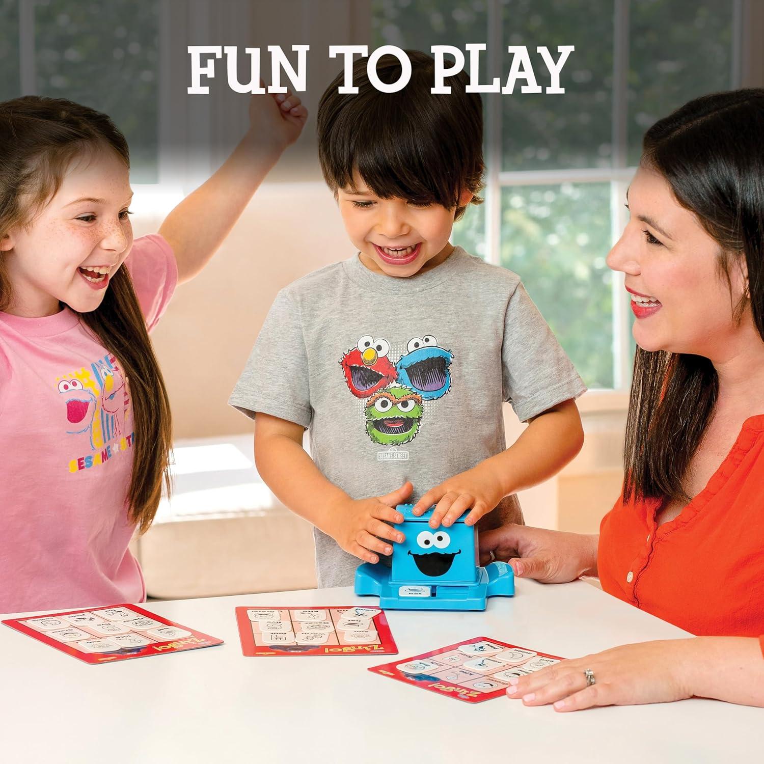 ThinkFun Sesame Street Zingo  Build Language Skills with All Your Favorite Sesame Street Characters. for Ages 4+(ThinkFun Sesame Street Zingo  Build Language Skills with All Your Favorite Sesame Street Characters. for Ages 4+)