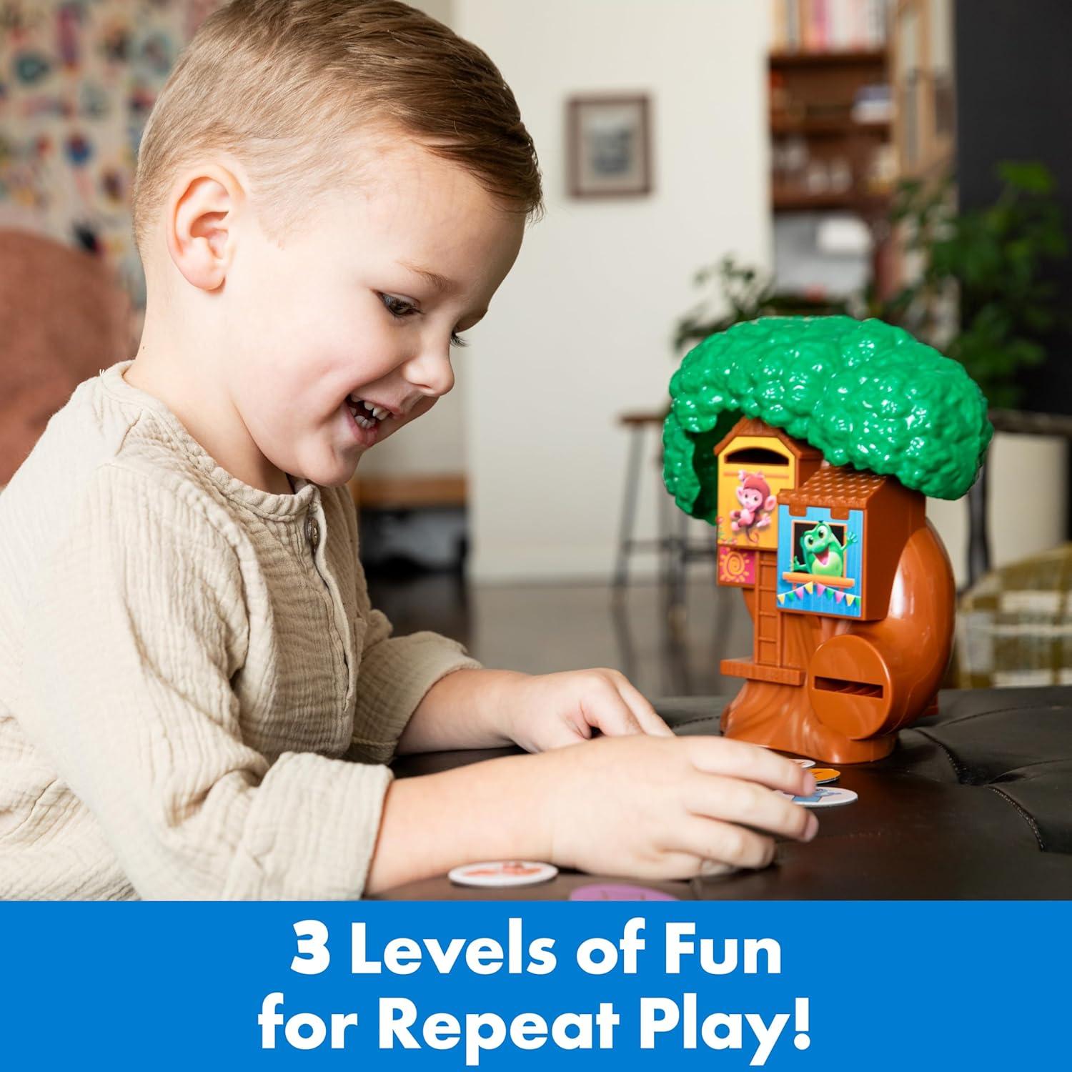 ThinkFun Friends: Tree House – A Token Matching Game – Develop Shape Recognition and Early Learning Skills – MESH Accredited – Kids 3+