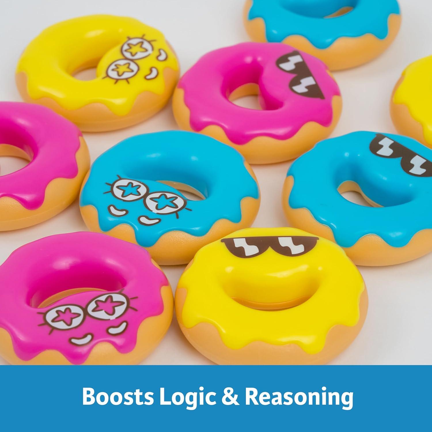 ThinkFun Donut Detective – A Deliciously Puzzling Logic Game | Strengthens Problem-Solving Skills with 40 Challenging Puzzles | Ages 8+
