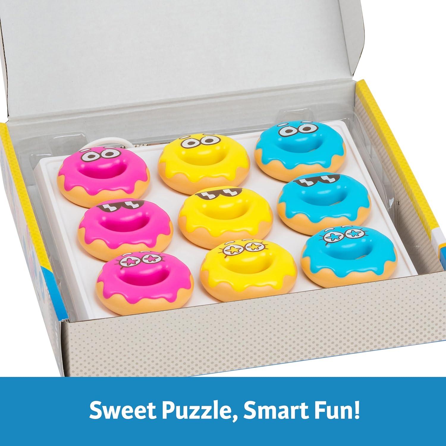 ThinkFun Donut Detective – A Deliciously Puzzling Logic Game | Strengthens Problem-Solving Skills with 40 Challenging Puzzles | Ages 8+