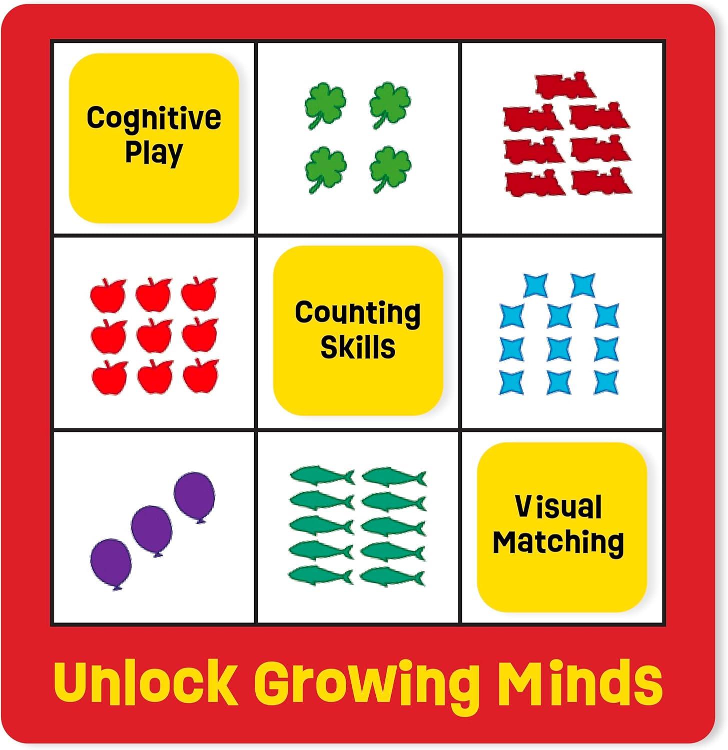 Think Fun Zingo 1-2-3(ThinkFun Zingo 1-2-3 Number Bingo Game | Perfect for Kids Aged 4 and Up | Award-Winning Toy of the Year Nominee)
