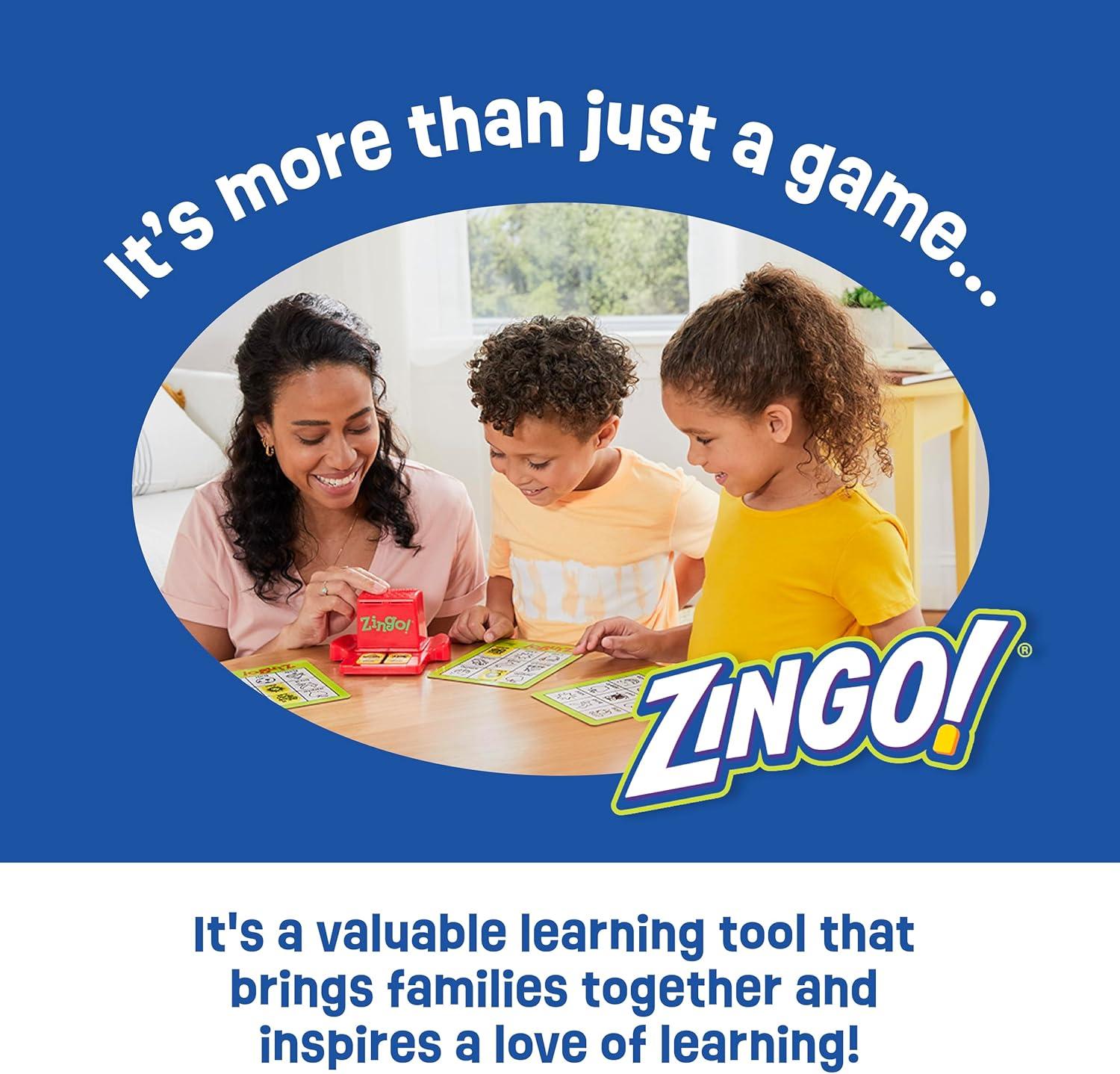 Think Fun Zingo 1-2-3(ThinkFun Zingo 1-2-3 Number Bingo Game | Perfect for Kids Aged 4 and Up | Award-Winning Toy of the Year Nominee)