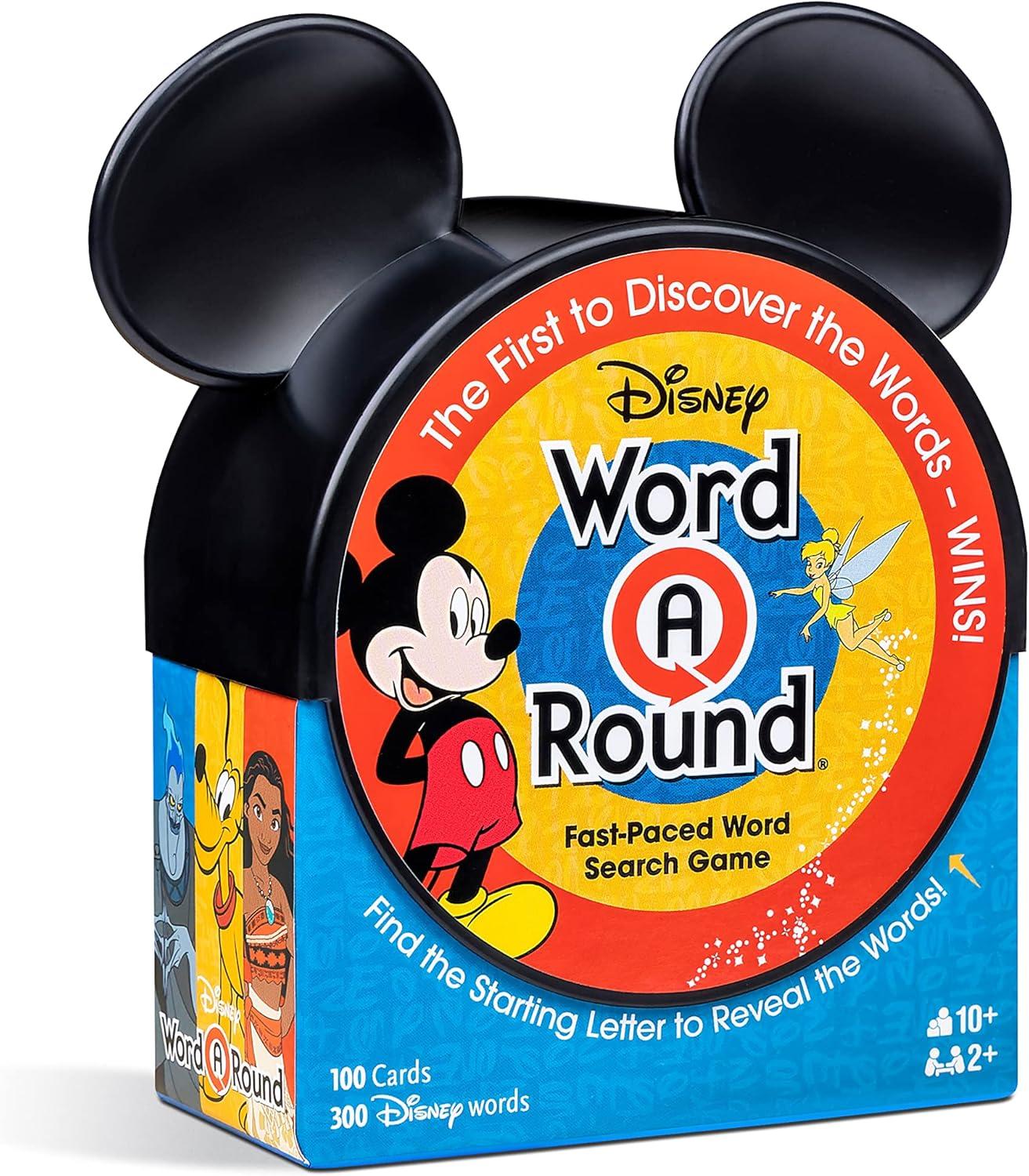 ThinkFun Think Fun Disney WordARound: Read The Word Around The Card Trivia Game for 10+