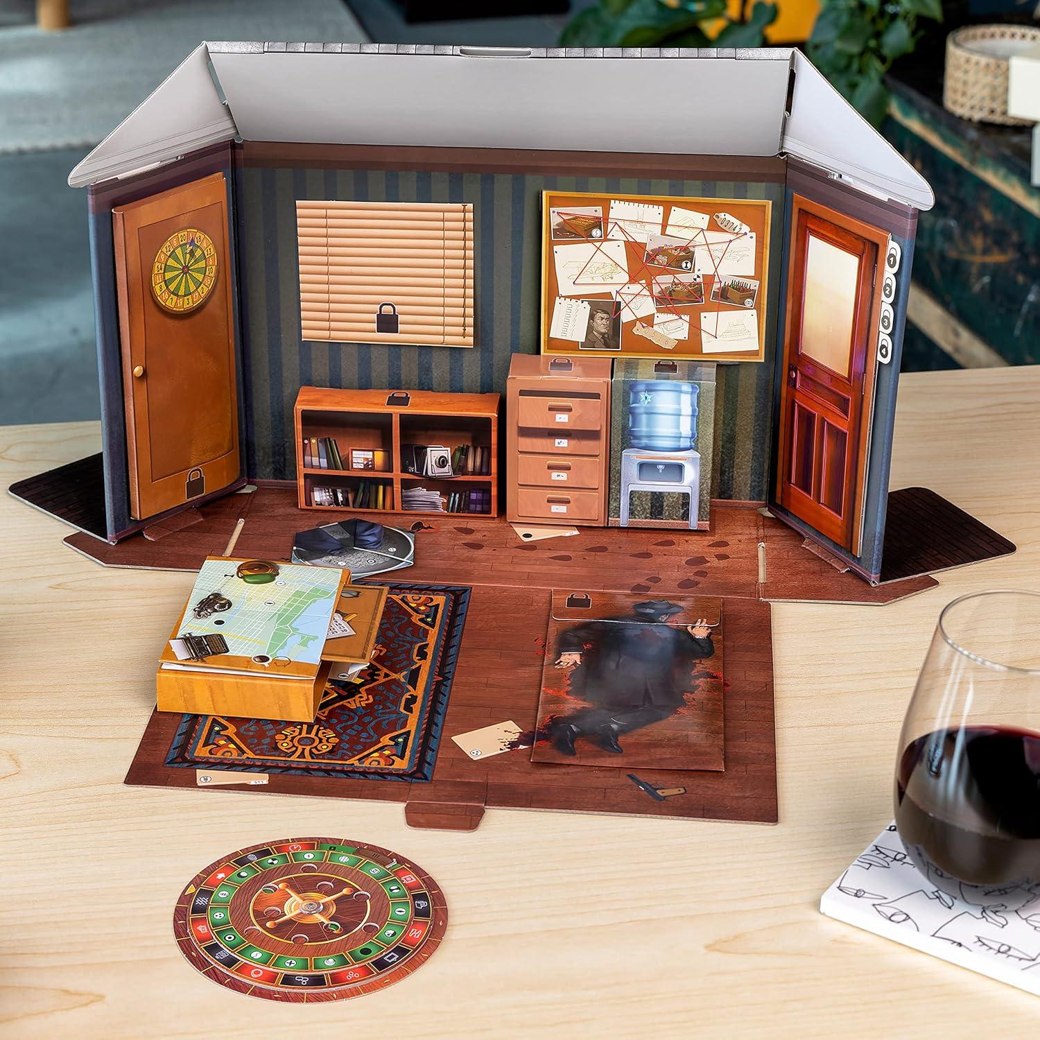 ThinkFun Escape The Room: Murder in The Mafia – Engaging Brain Teaser Game | for Age 13 and Up | Ideal for Teens and Adults | Perfect Addition to Game Nights