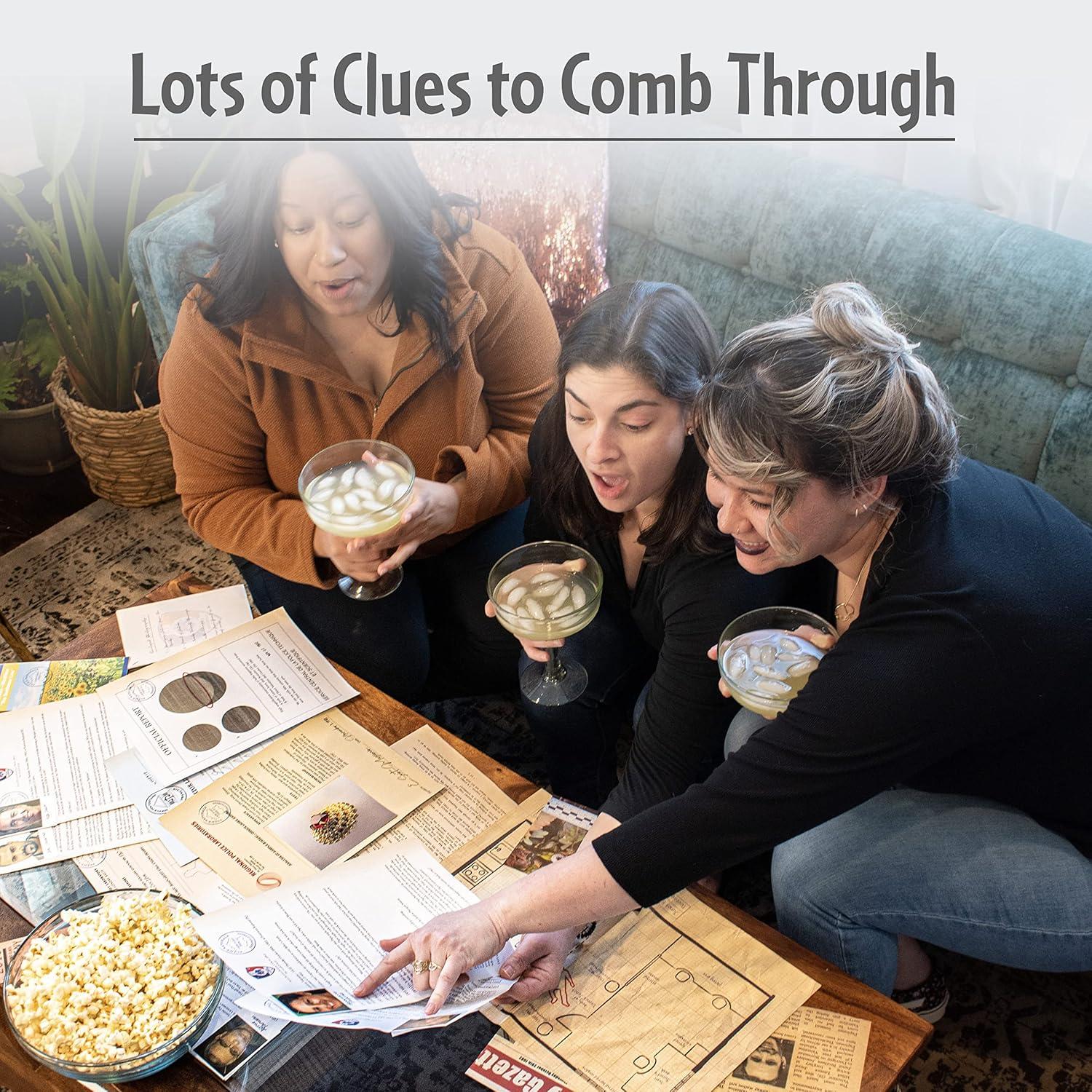 ThinkFun Cold Case: End of The Line – Exciting Murder Mystery Game | Promotes Deductive Reasoning & Critical Thinking | Ideal for Group Play or Solo Puzzle Solving | Suitable for Ages 14+
