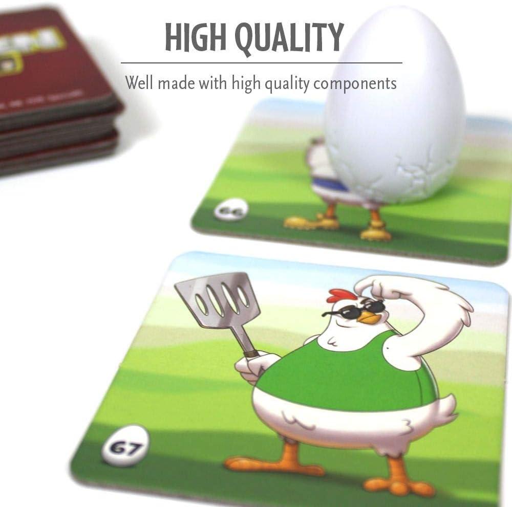 ThinkFun Chicken War Game – A Strategic Board Game with a Fun Theme and Hilarious Artwork, Perfect for Game Nights