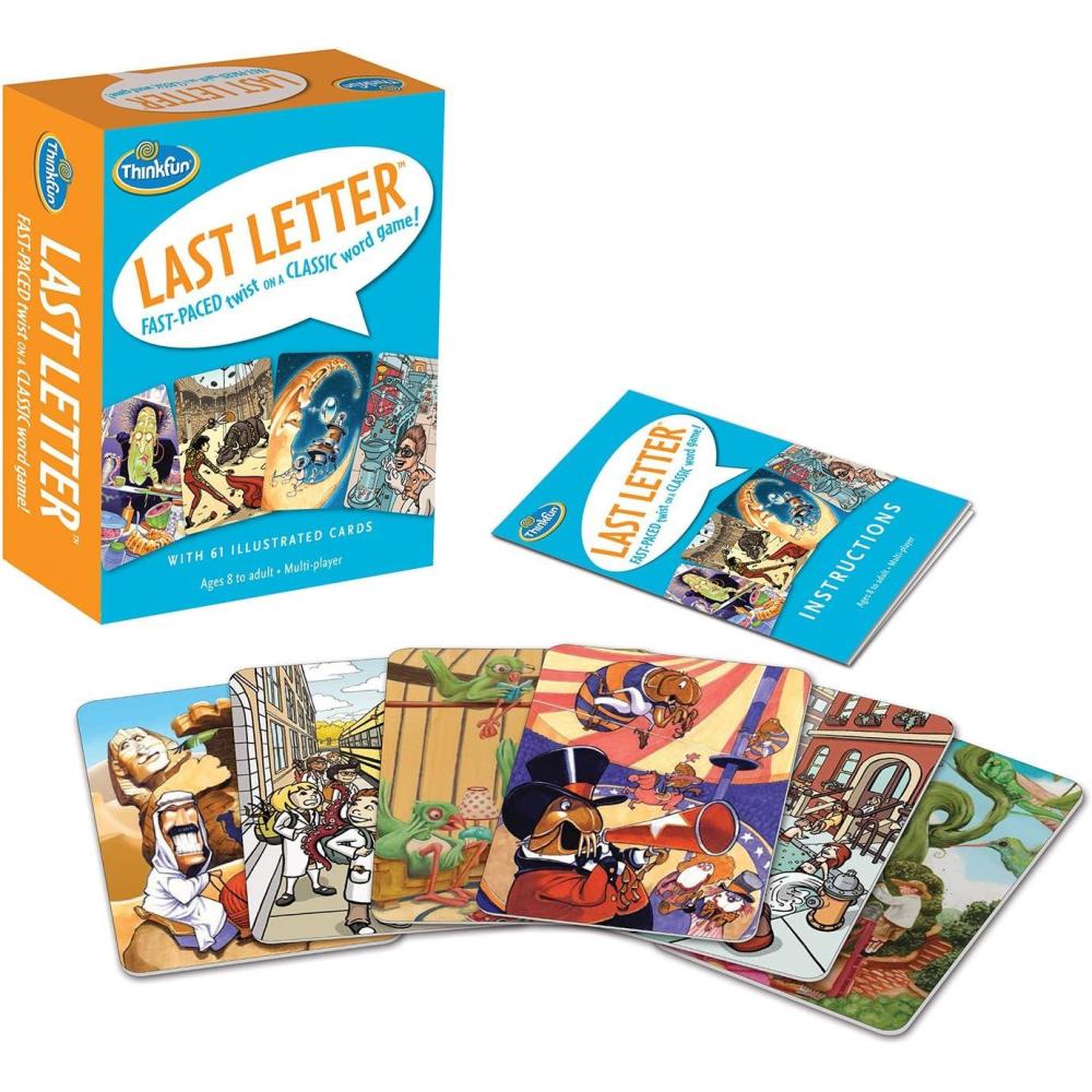 ThinkFun Last Letter Card Game