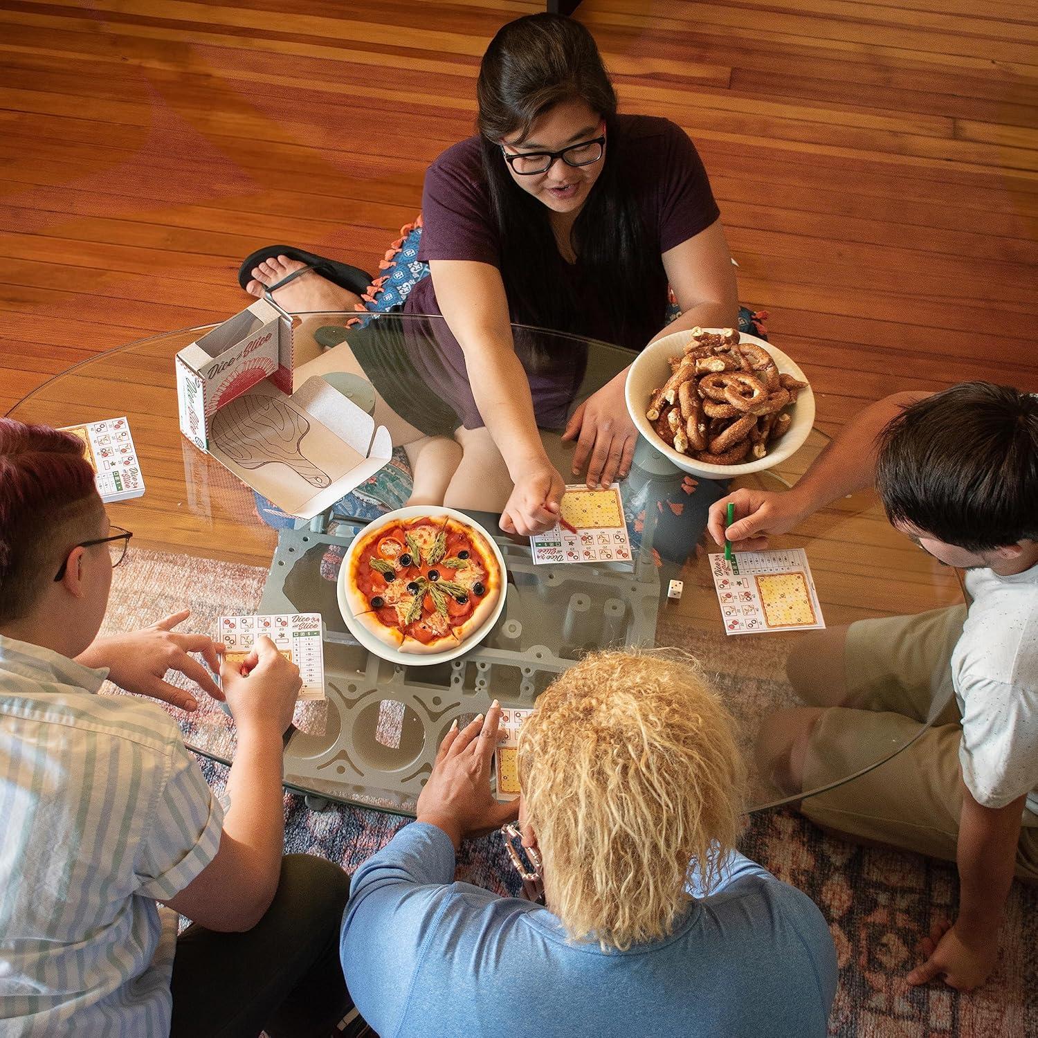 ThinkFun’s Dice and Slice Pizza Party Dice Game – Deliciously Strategic Pizza Slicing Game
